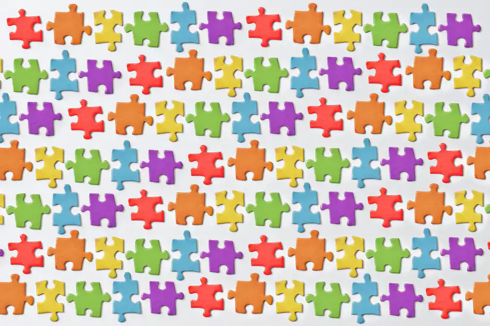 Neon logic puzzle game grid with glowing paths